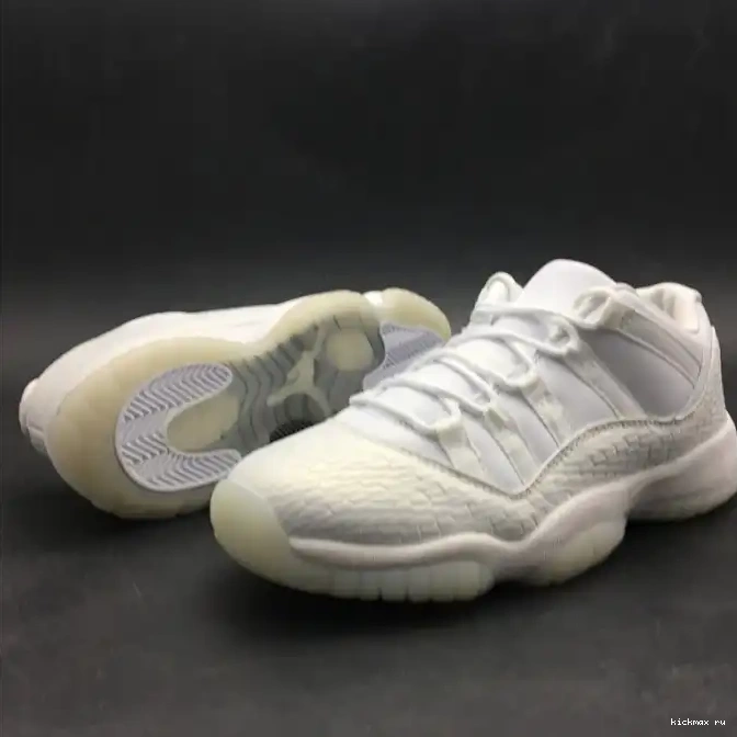 Rep Low Jordan 897331-100 Air White 11 Heiress Frost 0503